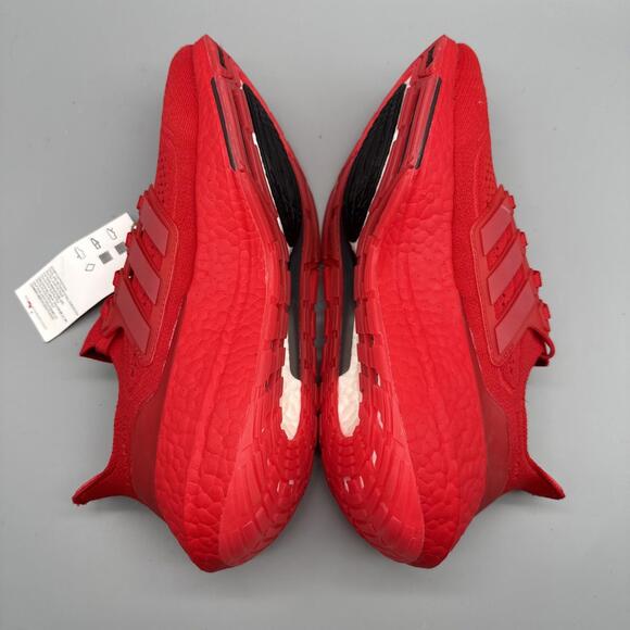 Adidas Ultra Boost 21 'Vivid Red' Running Shoes Mens Size 6.5 Brand New With Tag - Picture 7 of 8